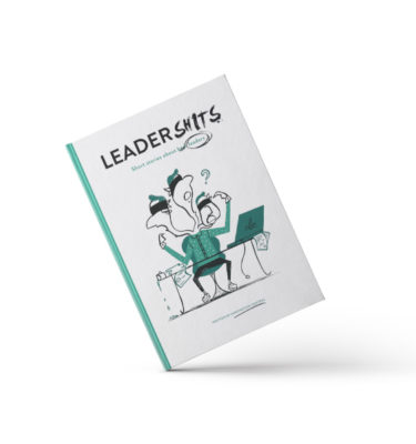 Image of leadershits book cover. Leadershits provides lessons in bad leadership.